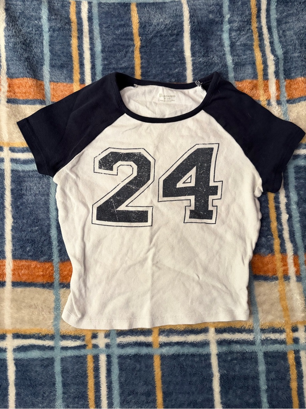 Numbered Jersey Baby Tee